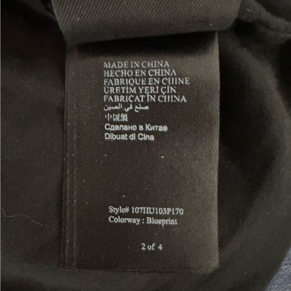 Bebe Blue 100% Leather Jacket size M - Picture 8 of 9